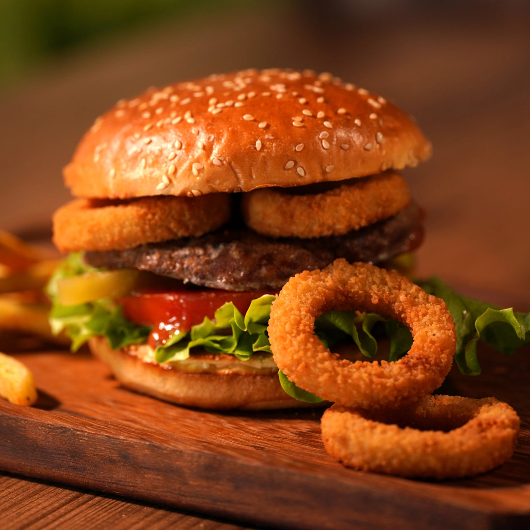 Soğan Halkalı Burger